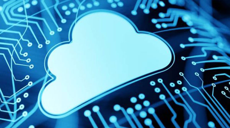 Cloud Trends Wolke mit Netzanschlüssen